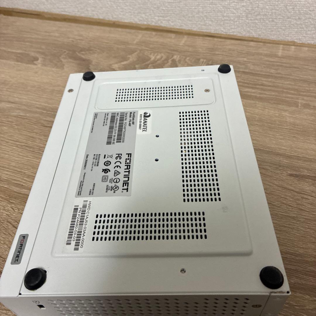 Fortinet FortiGate 40F ライセンス有