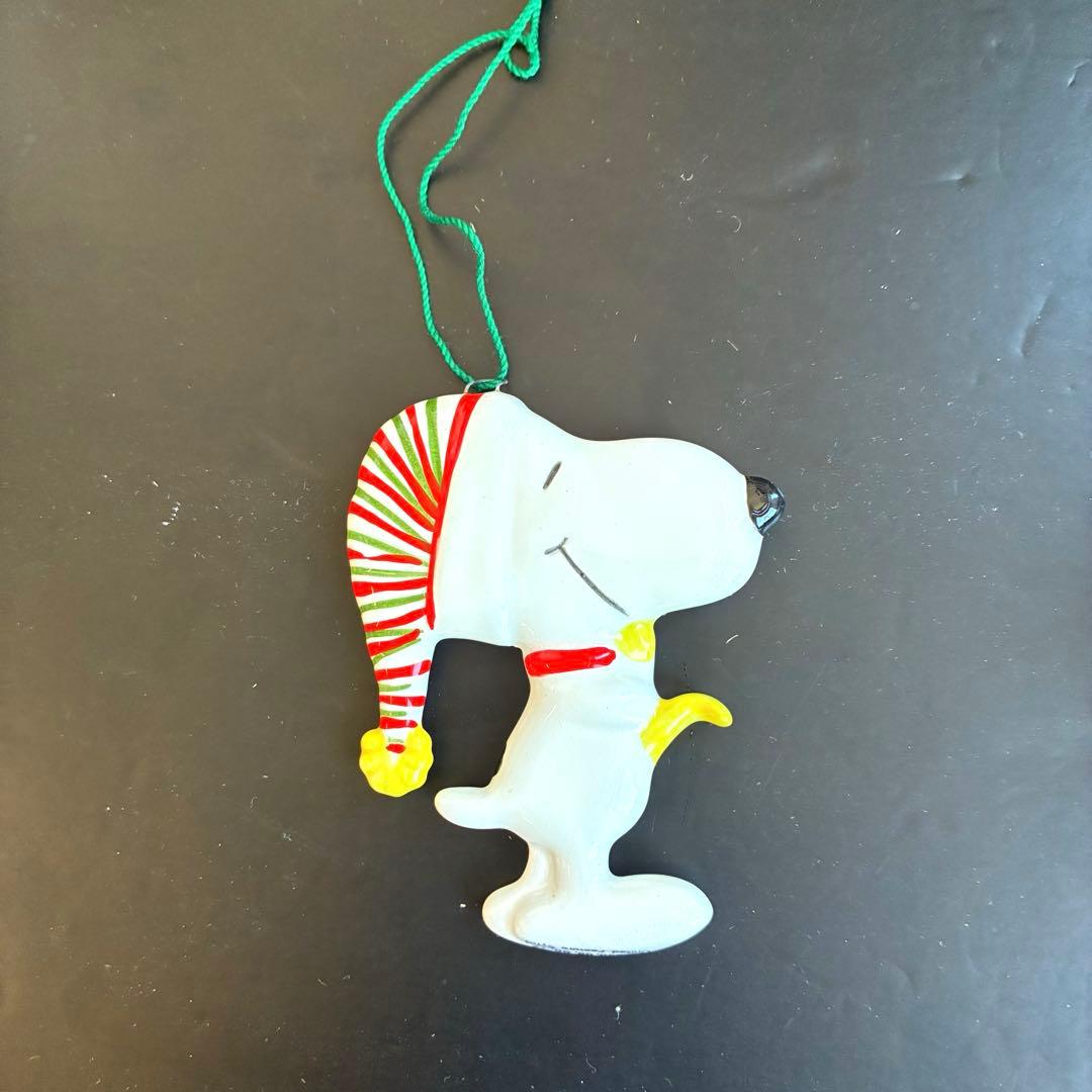 【超レア】70年代ヴィンテージ SNOOPY クリスマスオーナメント6個【新品】