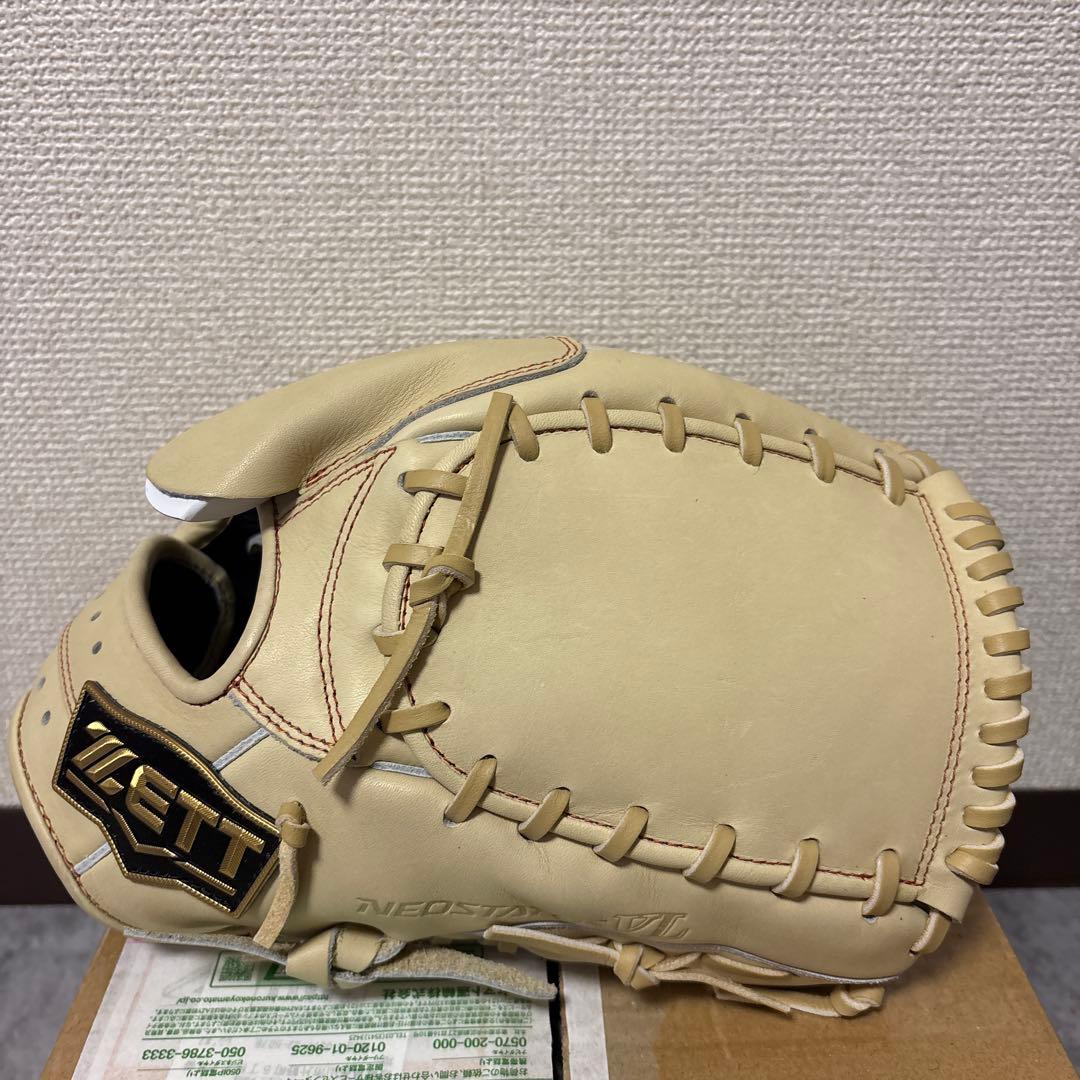 ZETT グローブ 投手用　ネオステイタス　キャメル