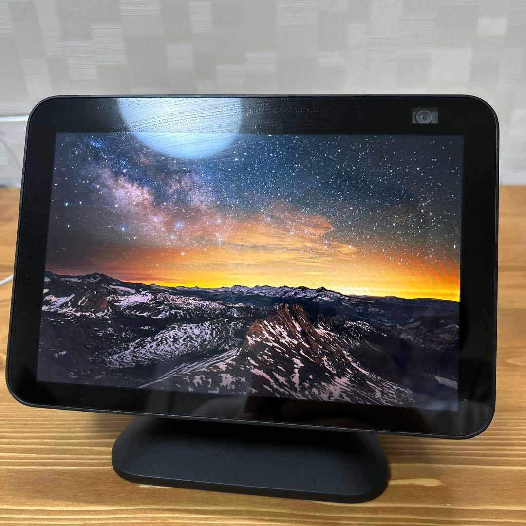 【中古・動作確認済】Echo Show 8 (第2世代) ブラック 本体