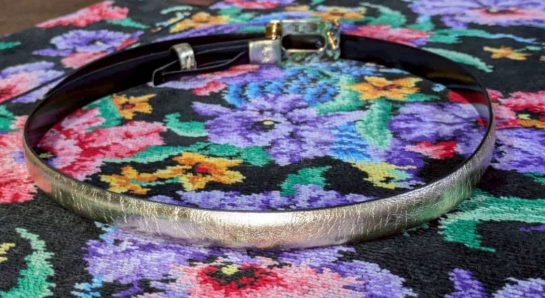 【Roger Vivier】ロジェ ヴィヴィエ ヴィヴ ショック レザー ベルト