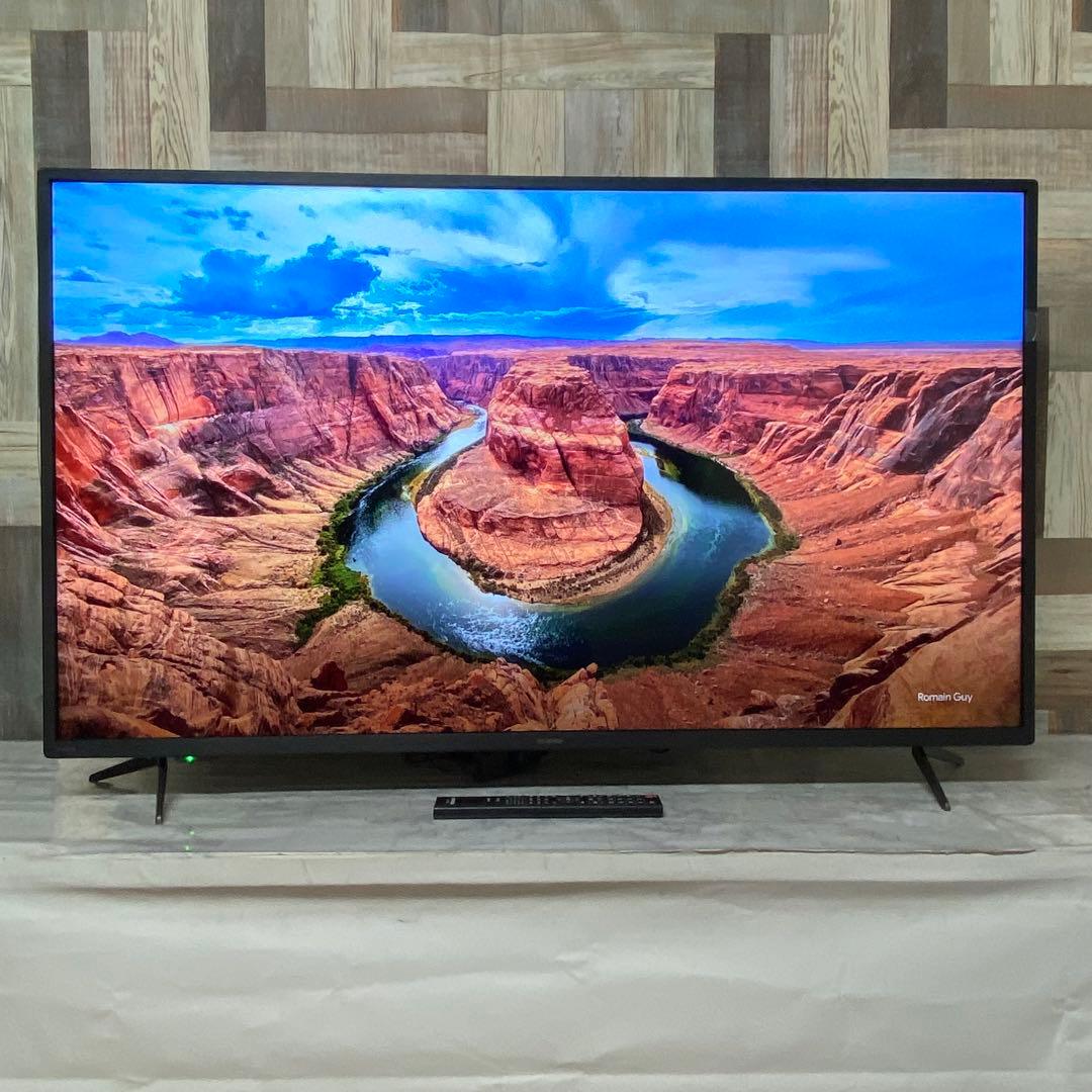 即日受渡❣️全国送料込昨年購入アイリスオーヤマ 50型4K液晶モニタースピーカー付