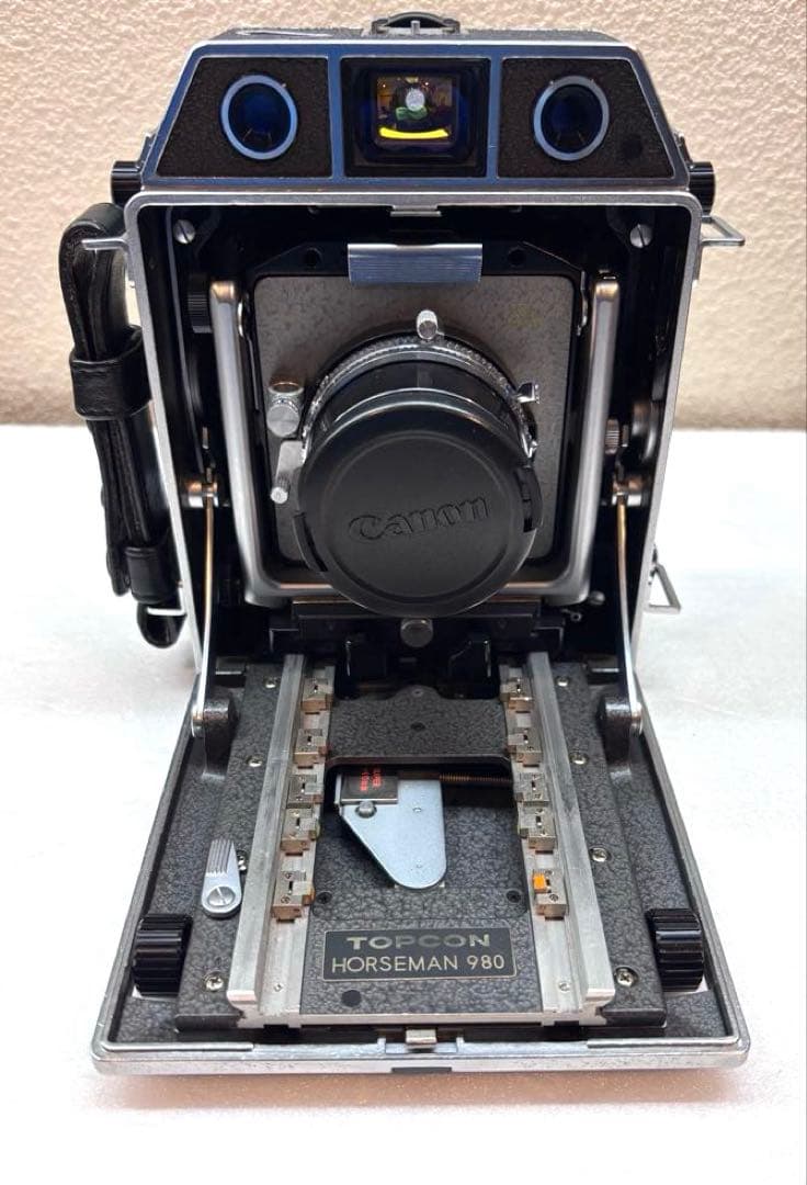 【カメラ】TOPCON HORSEMAN 980 + Topcor 18cm