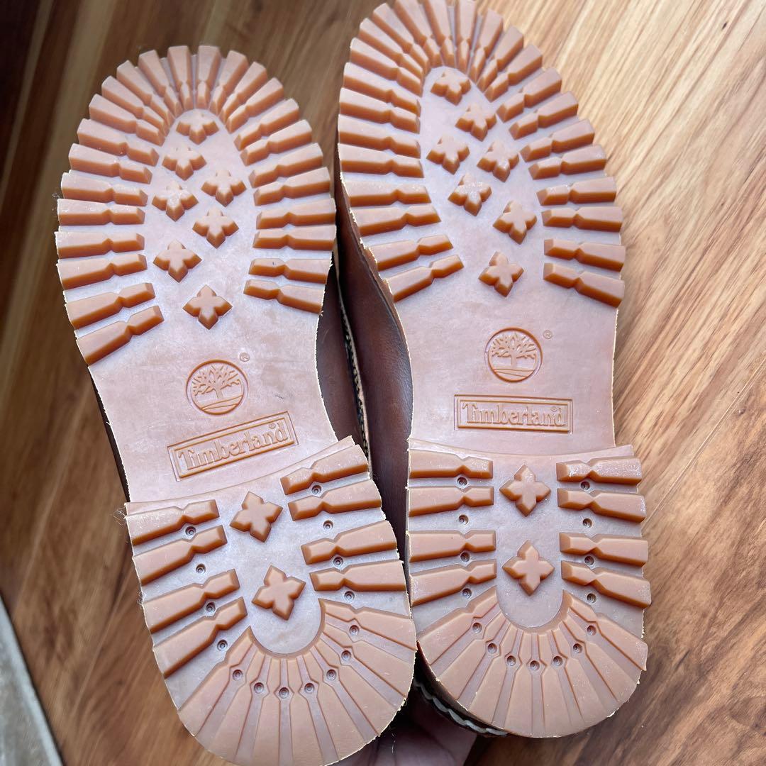 【極美品】TIMBERLAND 3EYE CLASSIC LUG モカシン