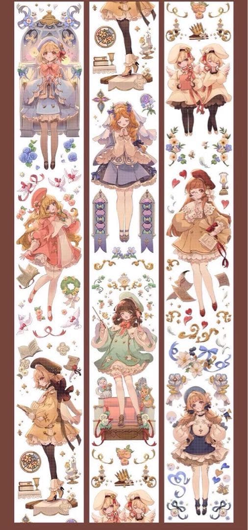 まぐろ　(人物・装飾マステ切り売り)