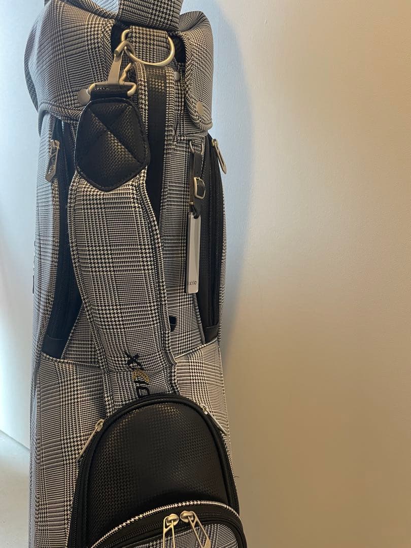 XXIO チェック柄キャディバッグ
