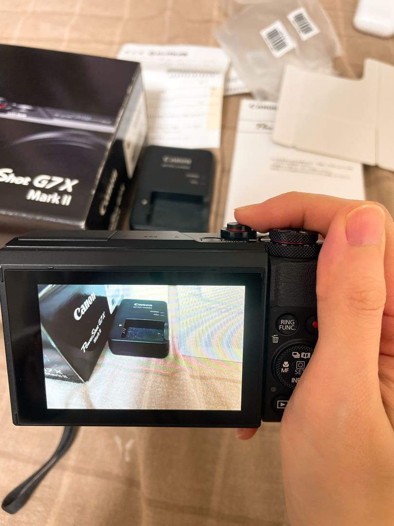 【美品】canon PowerShot G7X MarkII・G7X Mark2