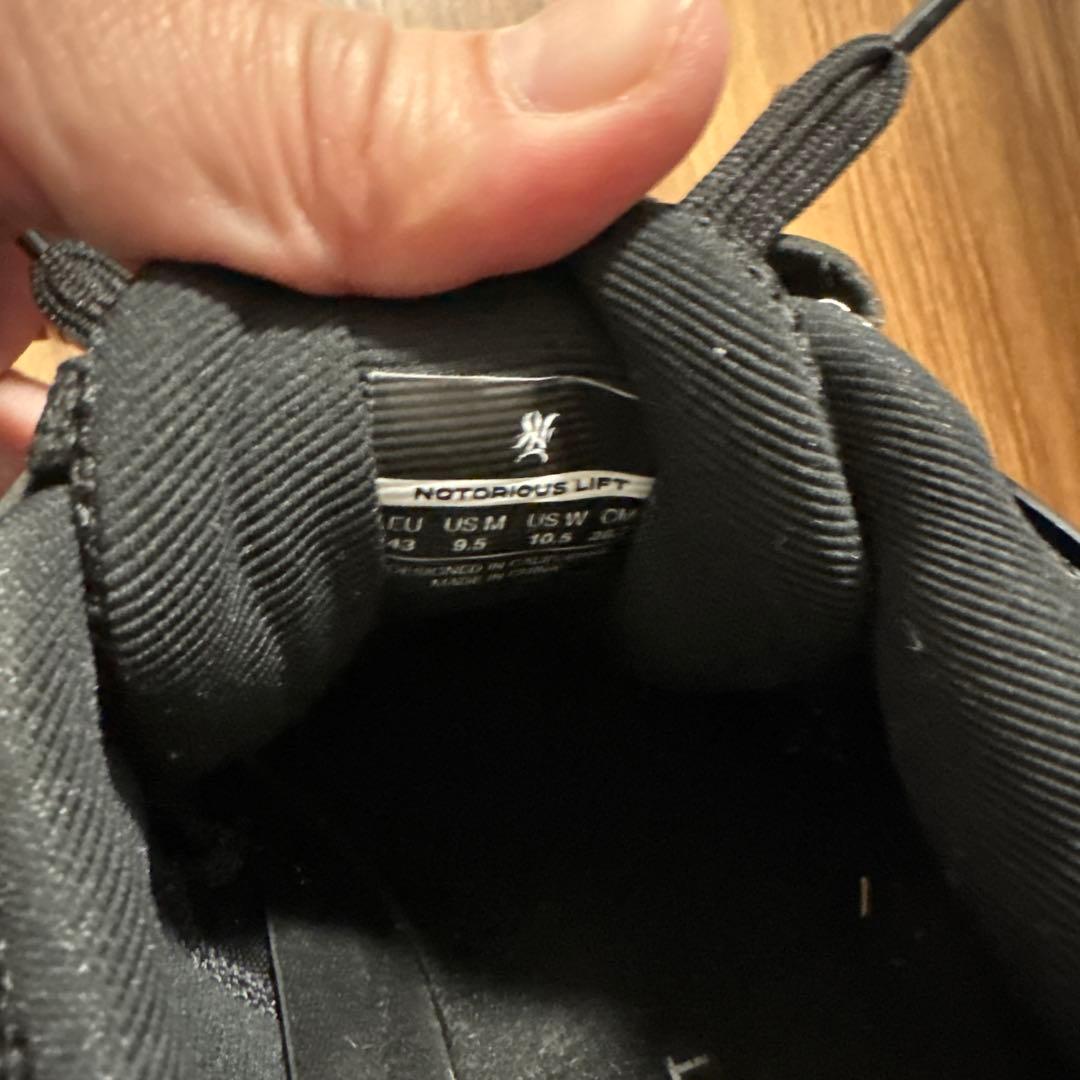 NOTORIOUS LIFT ローニンリフターズ　EU43サイズ