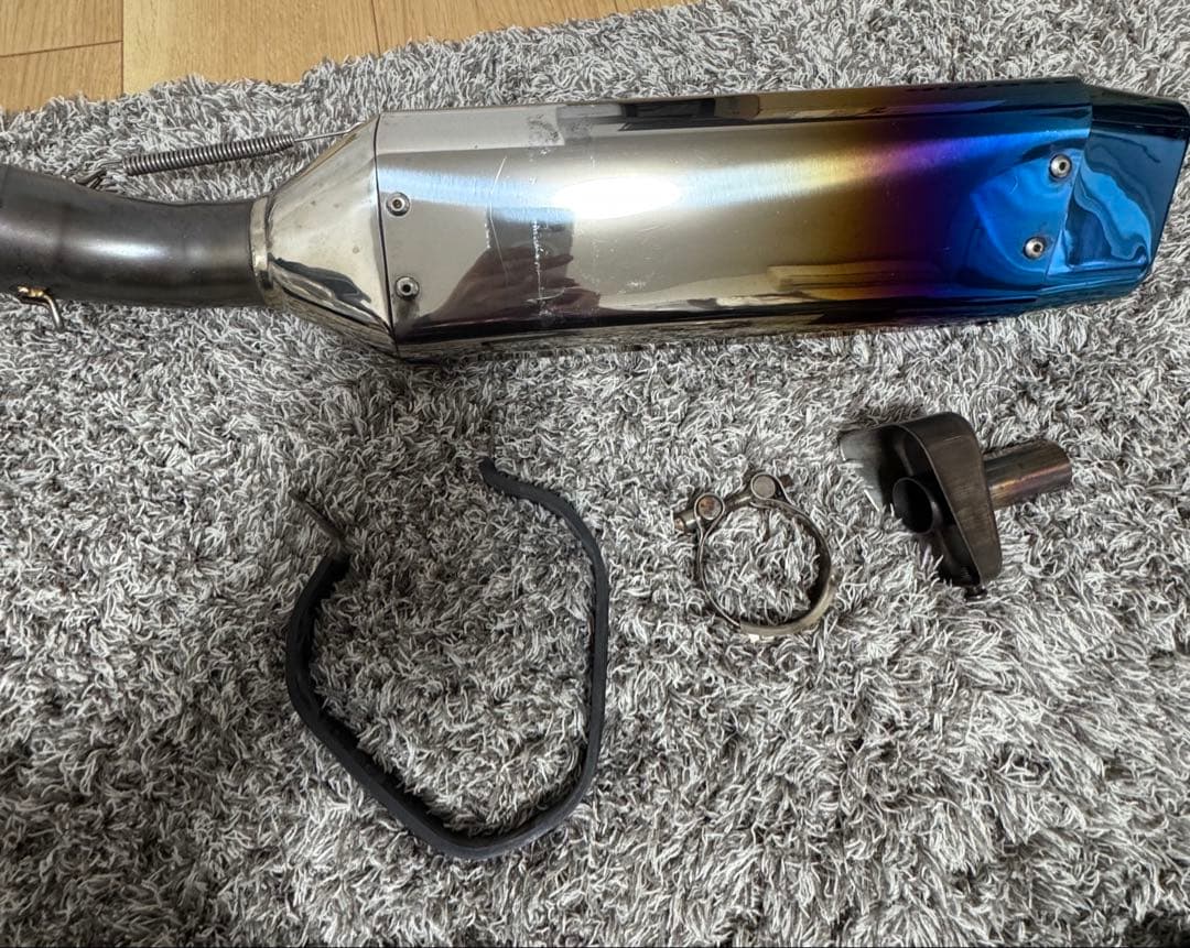 TRICK STAR IKAZUCHI 風マフラー　ZX25R