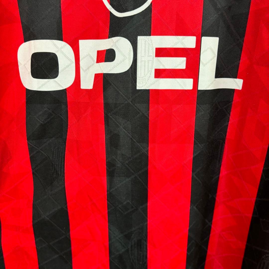 長袖 ACミラン Lotto ロット オペル OPEL ユニフォームゲームシャツ