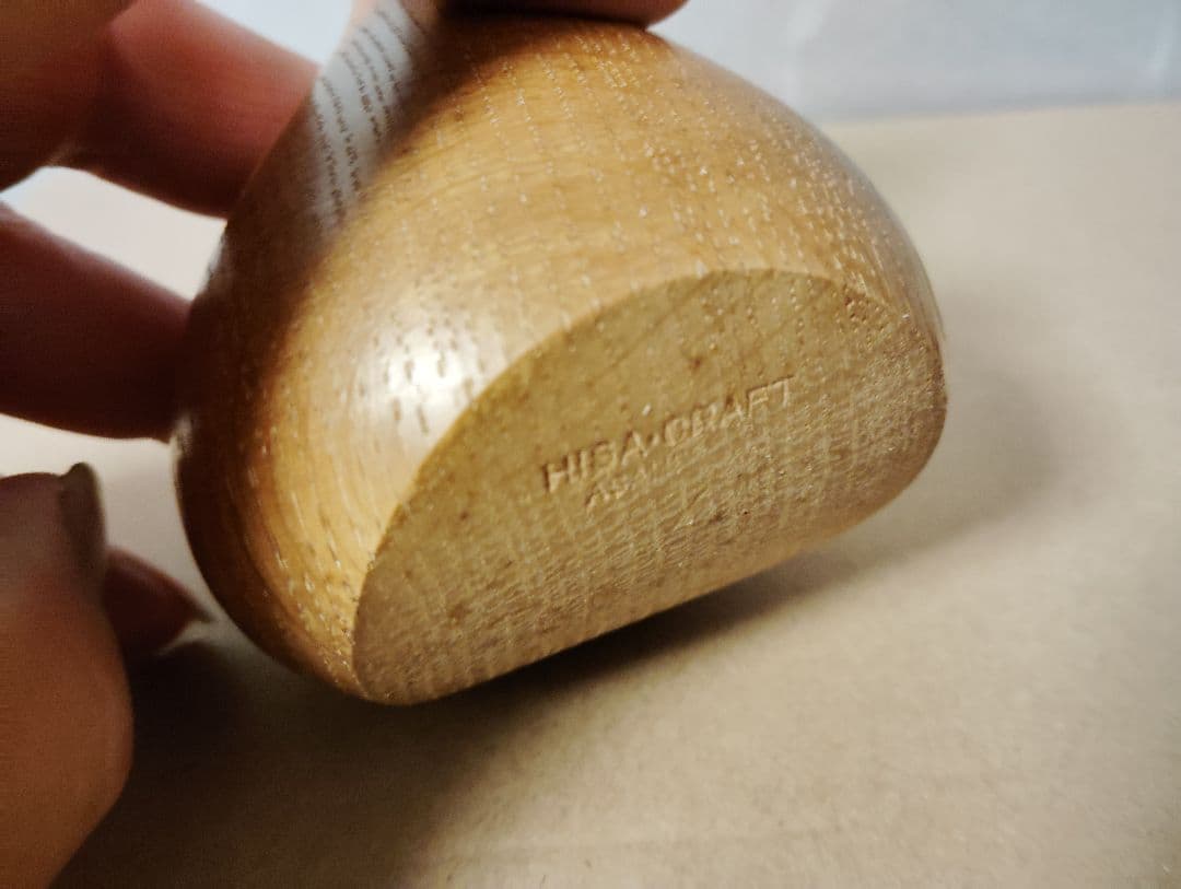 ASAHIKAWA HISA-CRAFT 木工品 鶴