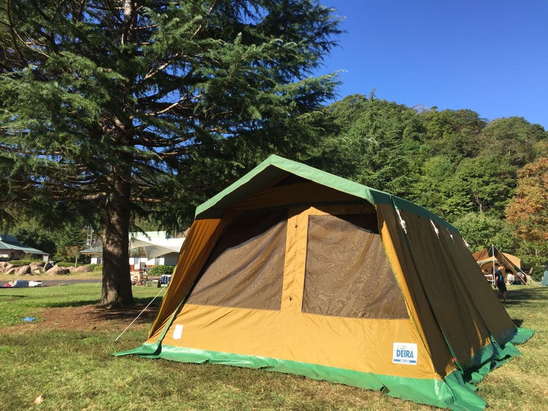 大変貴重オーナーロッジDEIRA テント オリーブグリーン　ポールは別です。