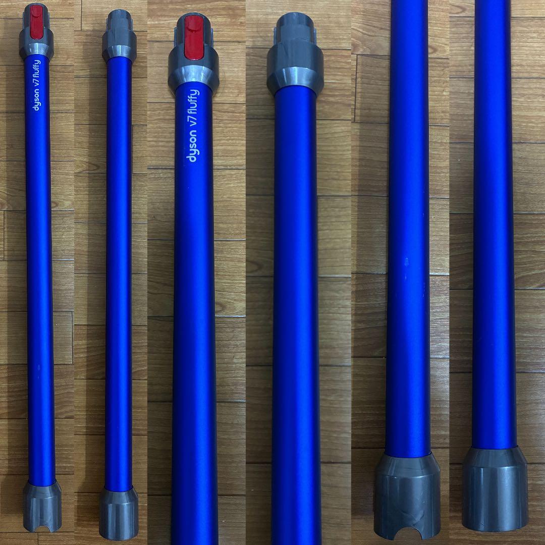 【美品】ダイソン dyson V7 fluffy 【新品】バッテリー36分