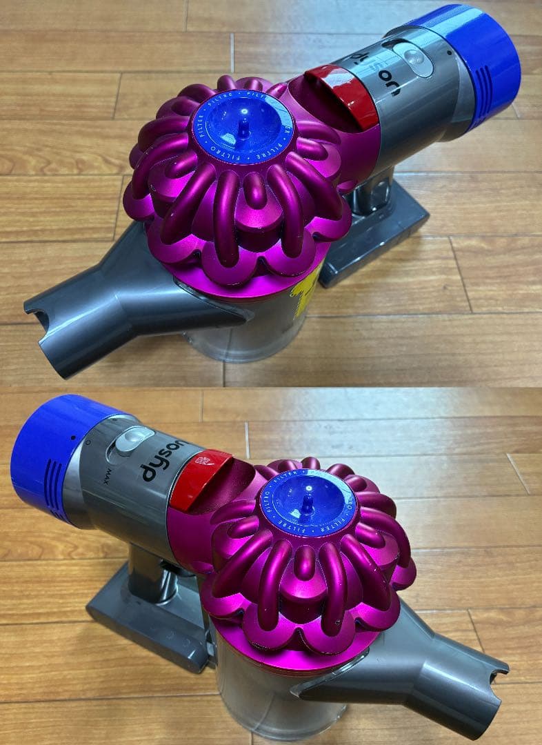 【美品】ダイソン dyson V7 fluffy 【新品】バッテリー36分