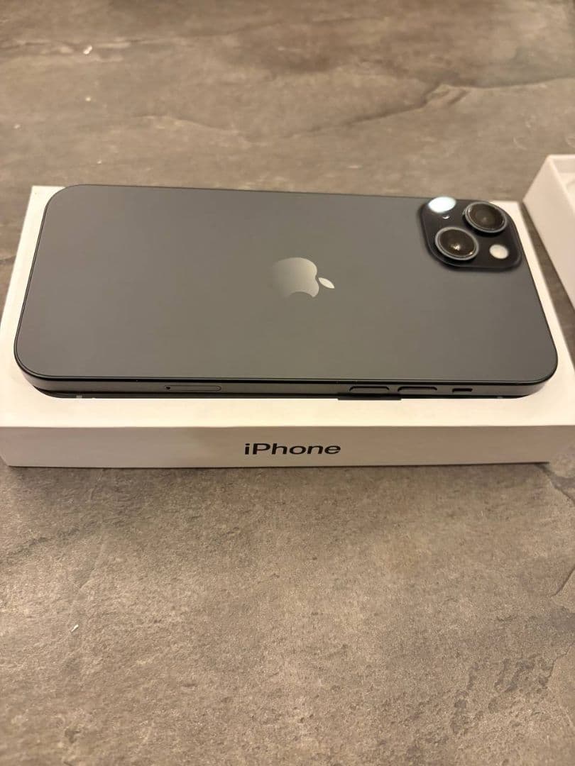 即日発送【美品】iPhone15plus 128GB ブラック