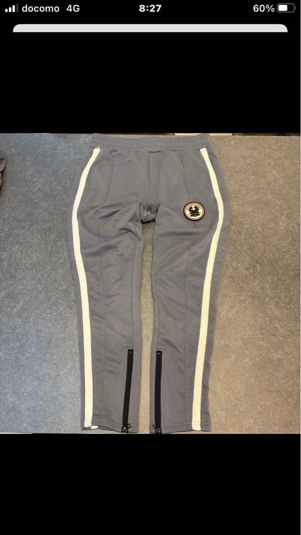 ONCE WE WERE WARRIORS グレージャージ　上下セット 新庄剛志