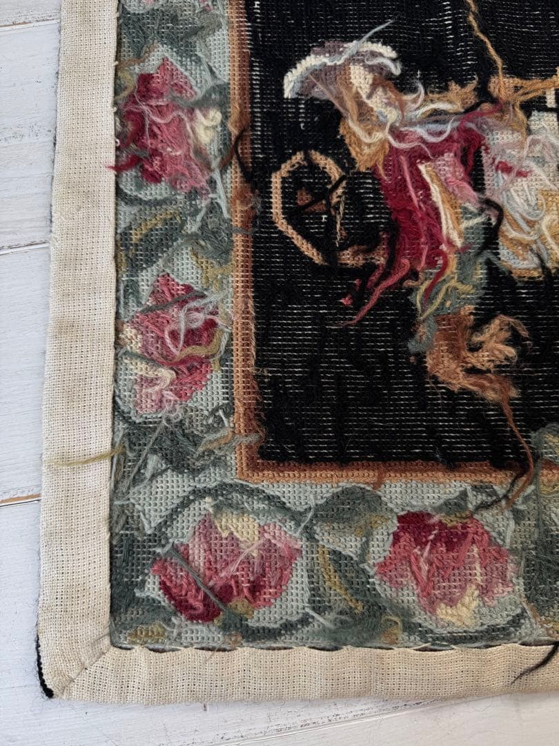 ラグ・カーペット vintage rug, 219 Aubusson