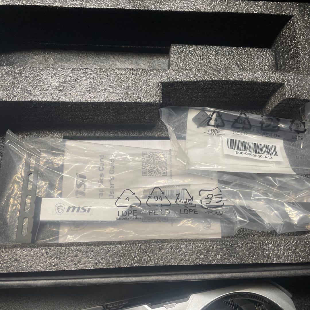 グラフィックボード・グラボ・ビデオカード MSI GeForce RTX4070 Ti VENTUS 3X