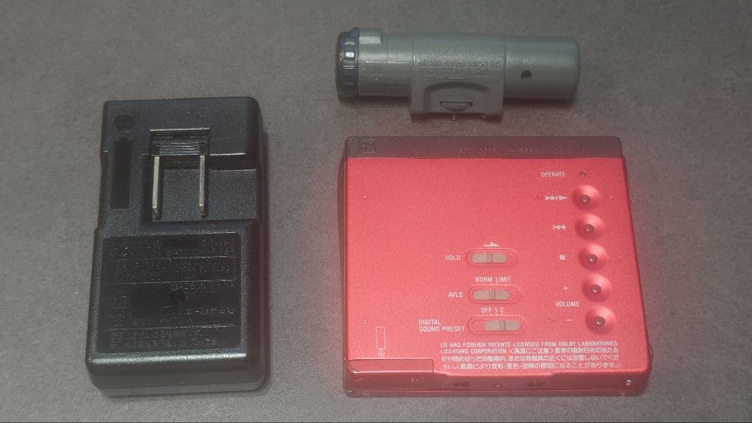 SONY MZ-E75 ポータブルMDプレーヤー