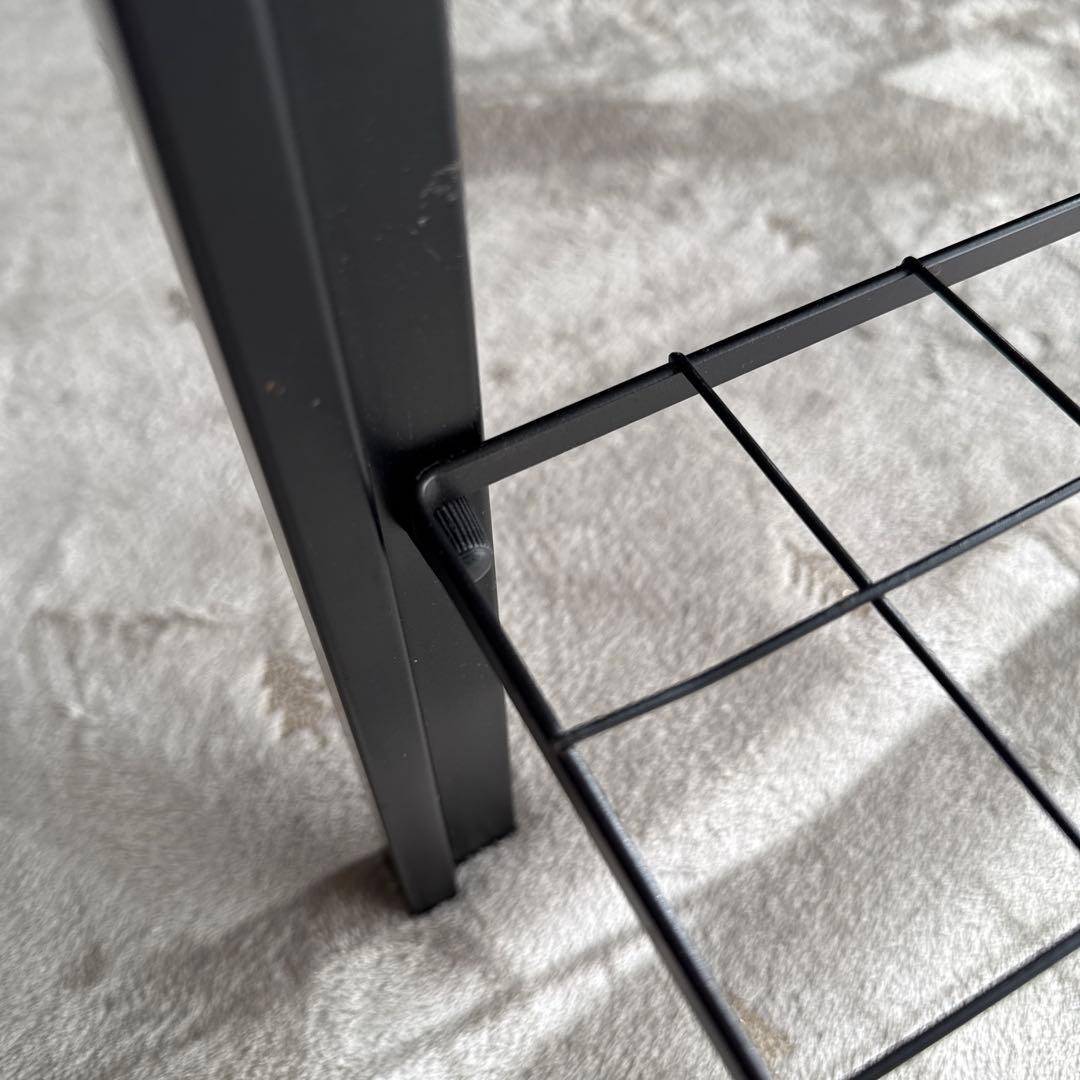 【美品】ミッドセンチュリー　ガラステーブル　レトロ　スペースエイジ