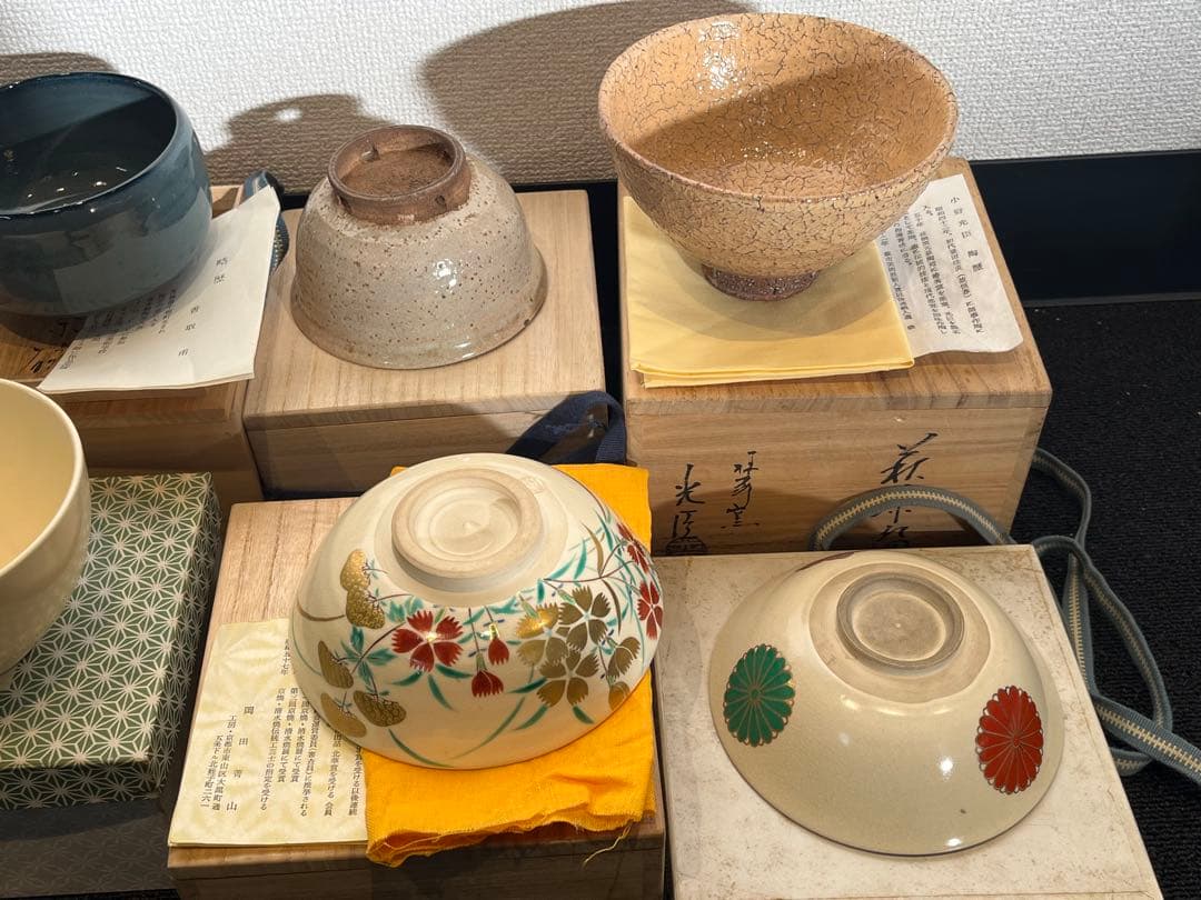 お*将様 茶碗 抹茶碗 まとめて 32点 箱付 茶道具 陶器 京焼 紫雲 英香