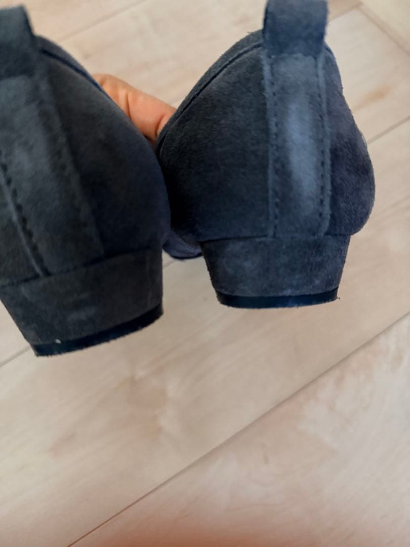 UGG DAISY HEEL BALLERINA グレー 9/39 モカシン