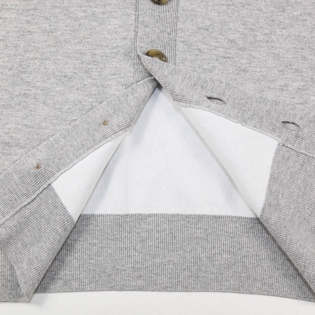 美品 MADISONBLUE 19AW ダブルフェイス Vネックカーディガン