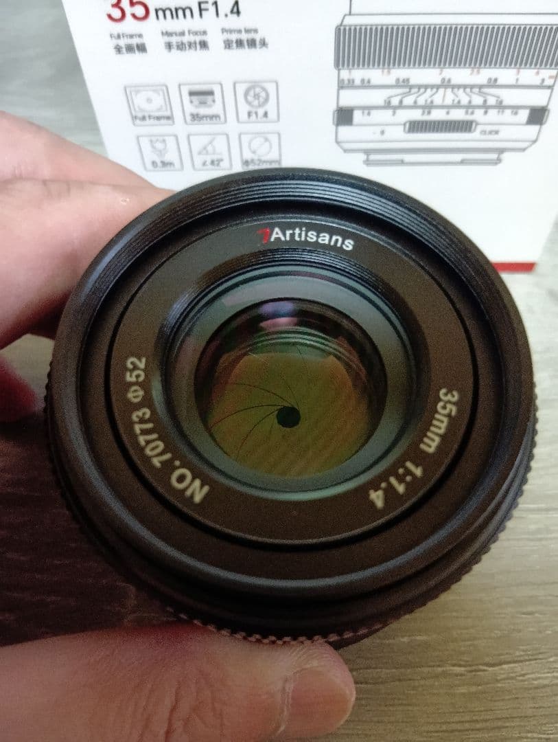 7artisans 35mm F1.4 III Lマウント