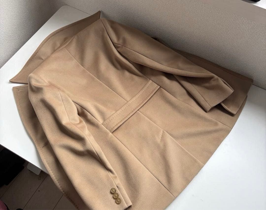 美品 MaxMara 艶感光沢感美しい マックスマーラ ステッチ イタリア製