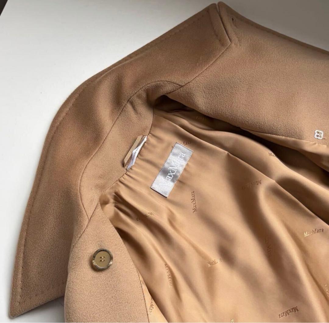 美品 MaxMara 艶感光沢感美しい マックスマーラ ステッチ イタリア製