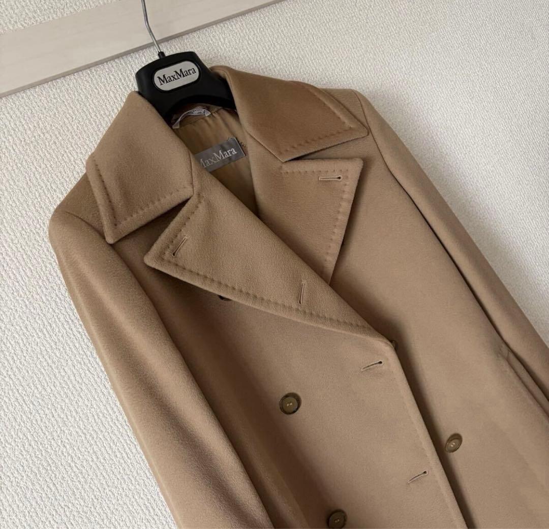 美品 MaxMara 艶感光沢感美しい マックスマーラ ステッチ イタリア製