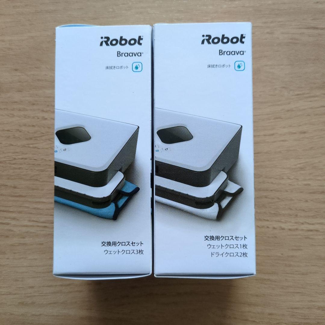 水拭きロボット　Braava381j ブラック