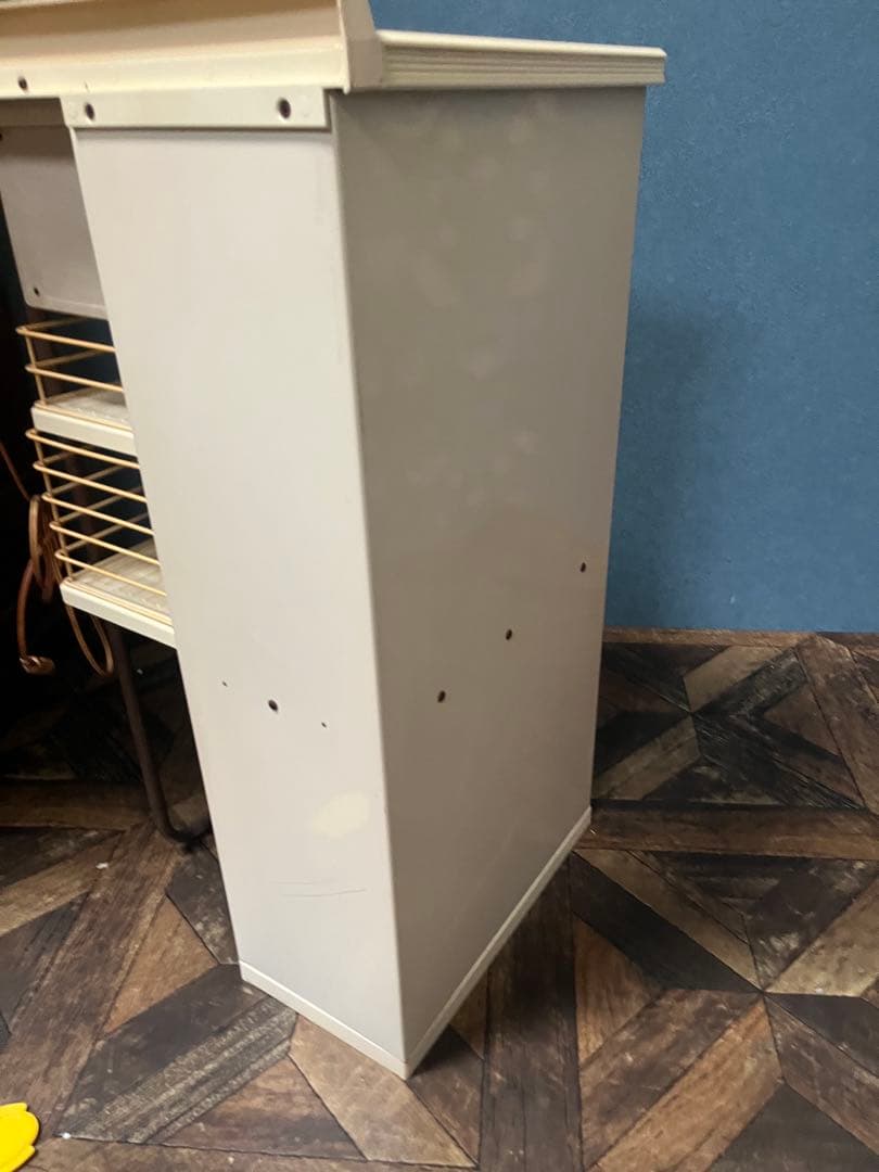 米櫃 ライスボックス インテリア 昭和レトロ 当時物 レトロポップ 緑 グリーン