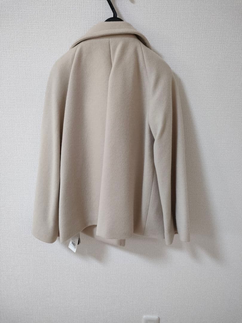 UNTITLED 2WAYウールショートコート