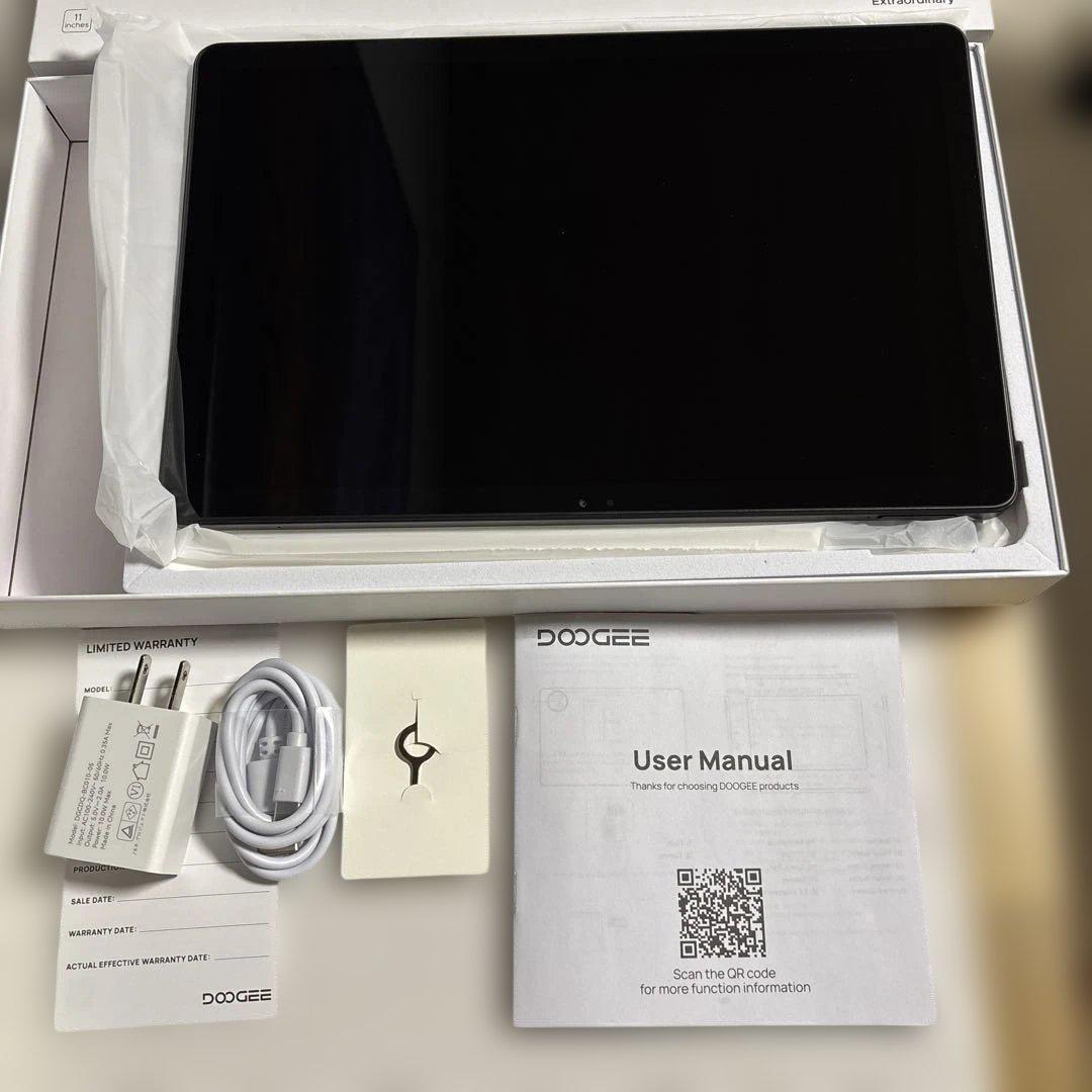 【Android16 タブレット】DOOGEE U11Pro TFスロットあり