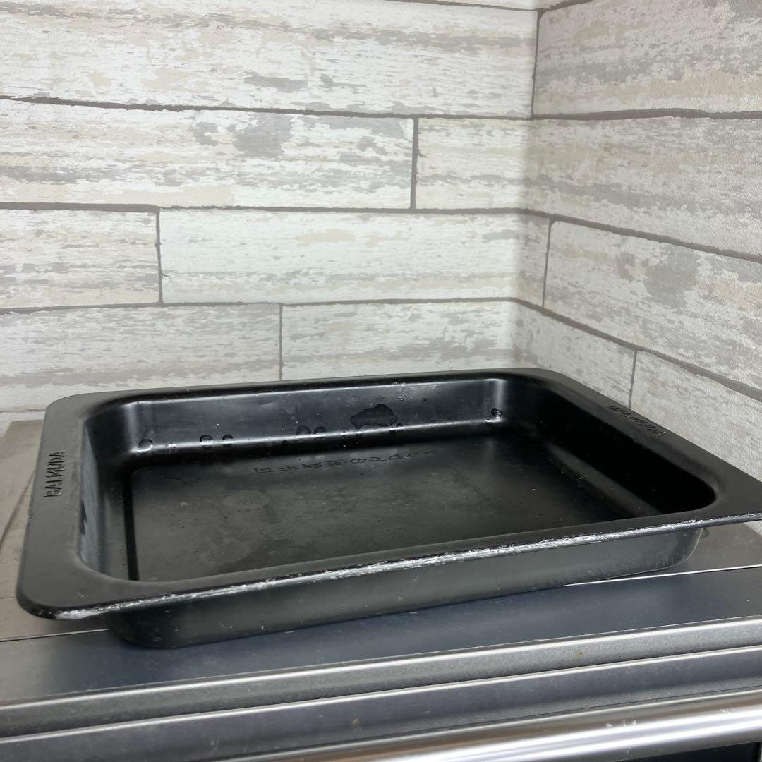 BALMUDA オーブンレンジ K04A-SU 動作確認済み 皿ガラスひび有