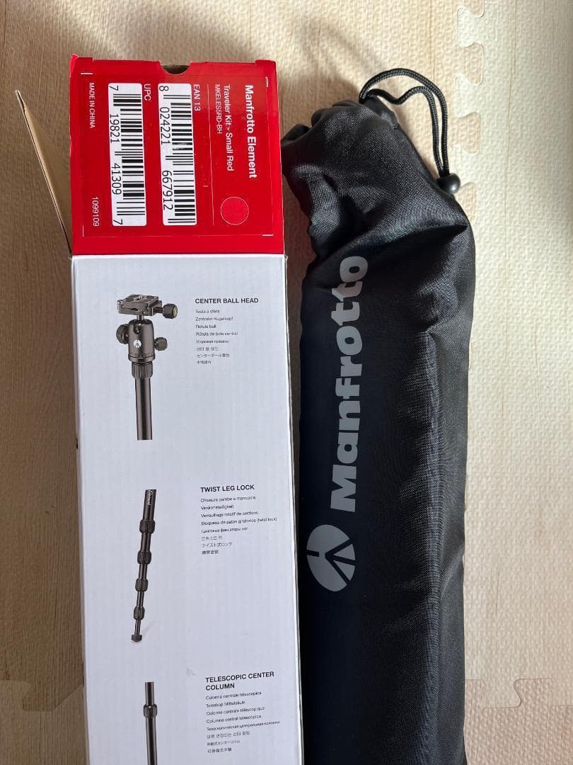 Manfrotto 三脚 Element MKELES5RD-BH