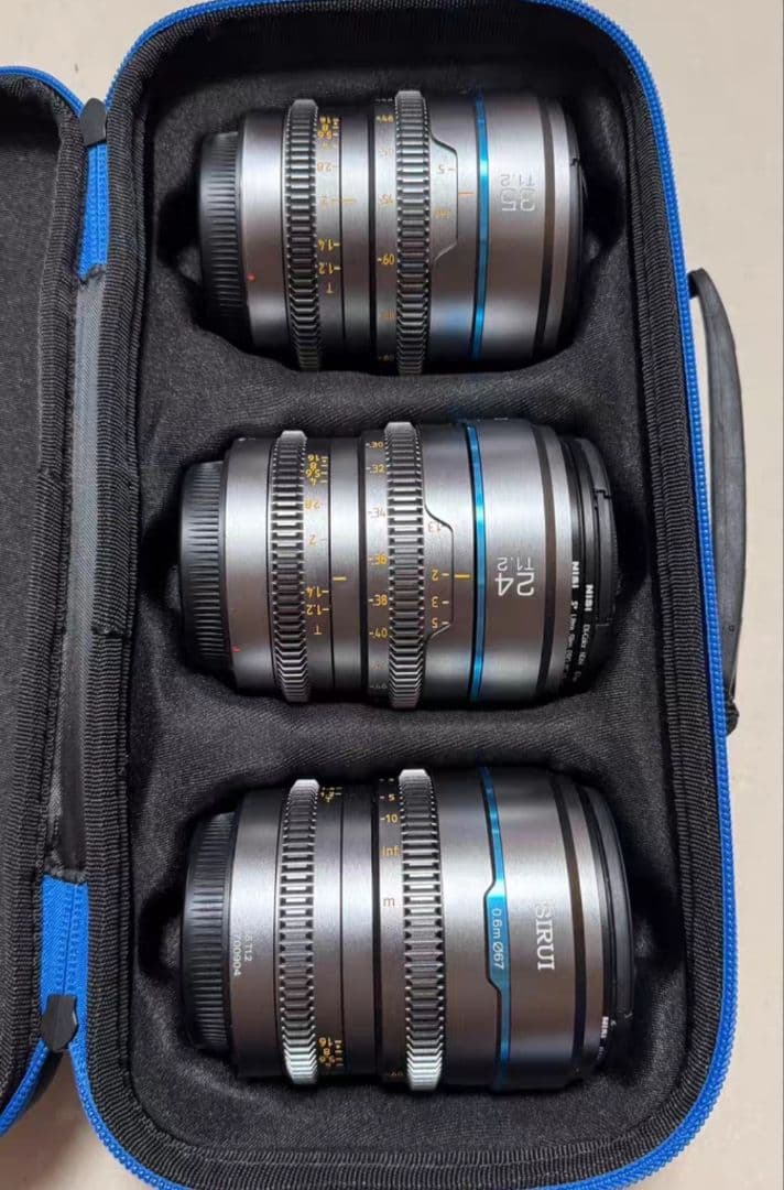 ビデオカメラ SIRUI Night Walker 24/35/55 1.2 Canon RF