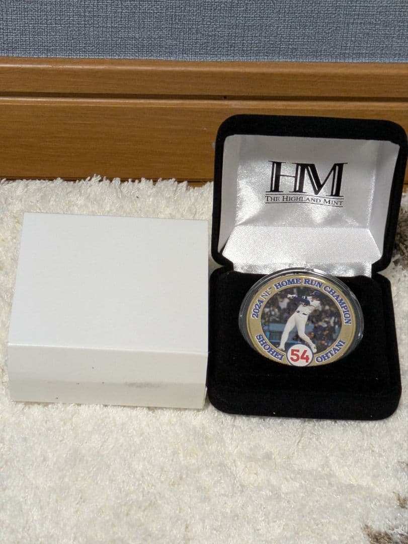 大谷翔平　2024年　ホームラン王記念　シリアルナンバー付　新品MVP記念