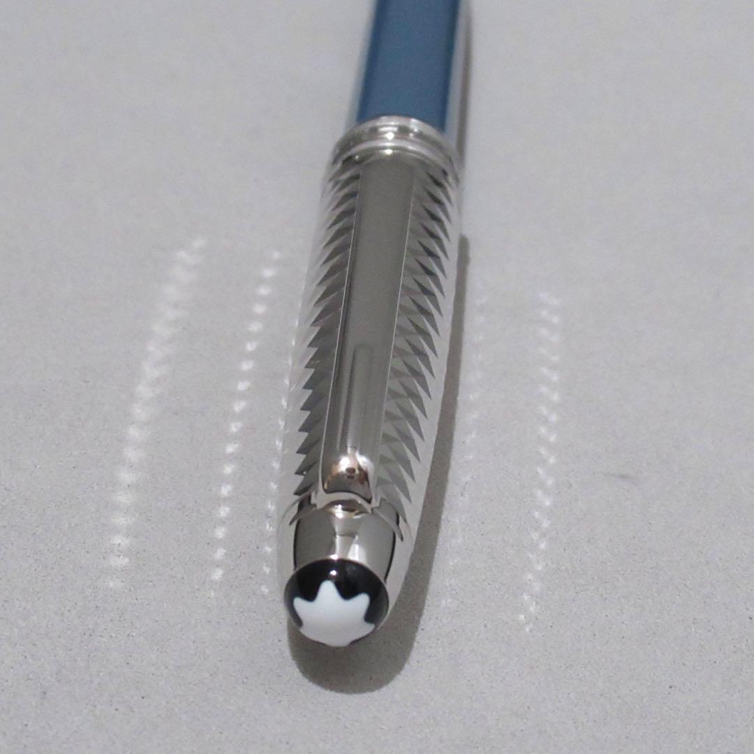 モンブラン ボールペン 164 グレイシャー ドゥエ ブルーグレー 129405