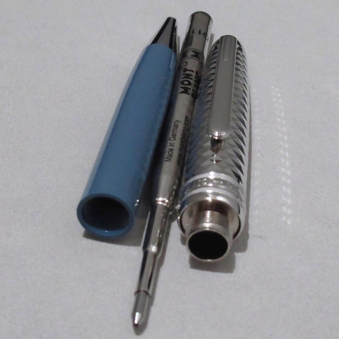 モンブラン ボールペン 164 グレイシャー ドゥエ ブルーグレー 129405