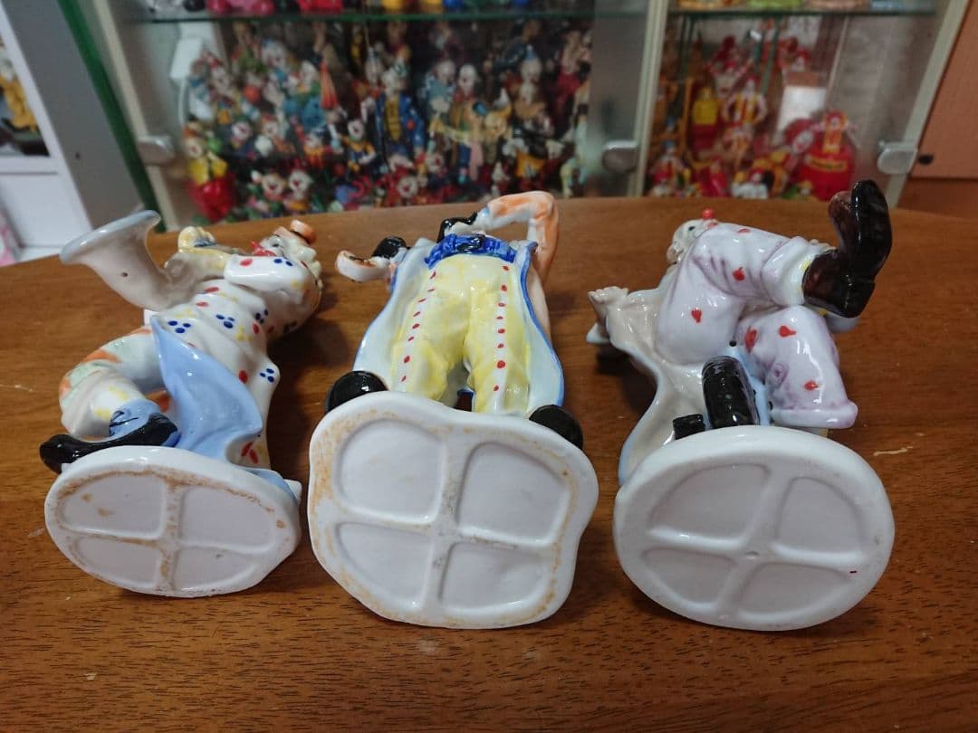 ピエロ 置物 9体セット