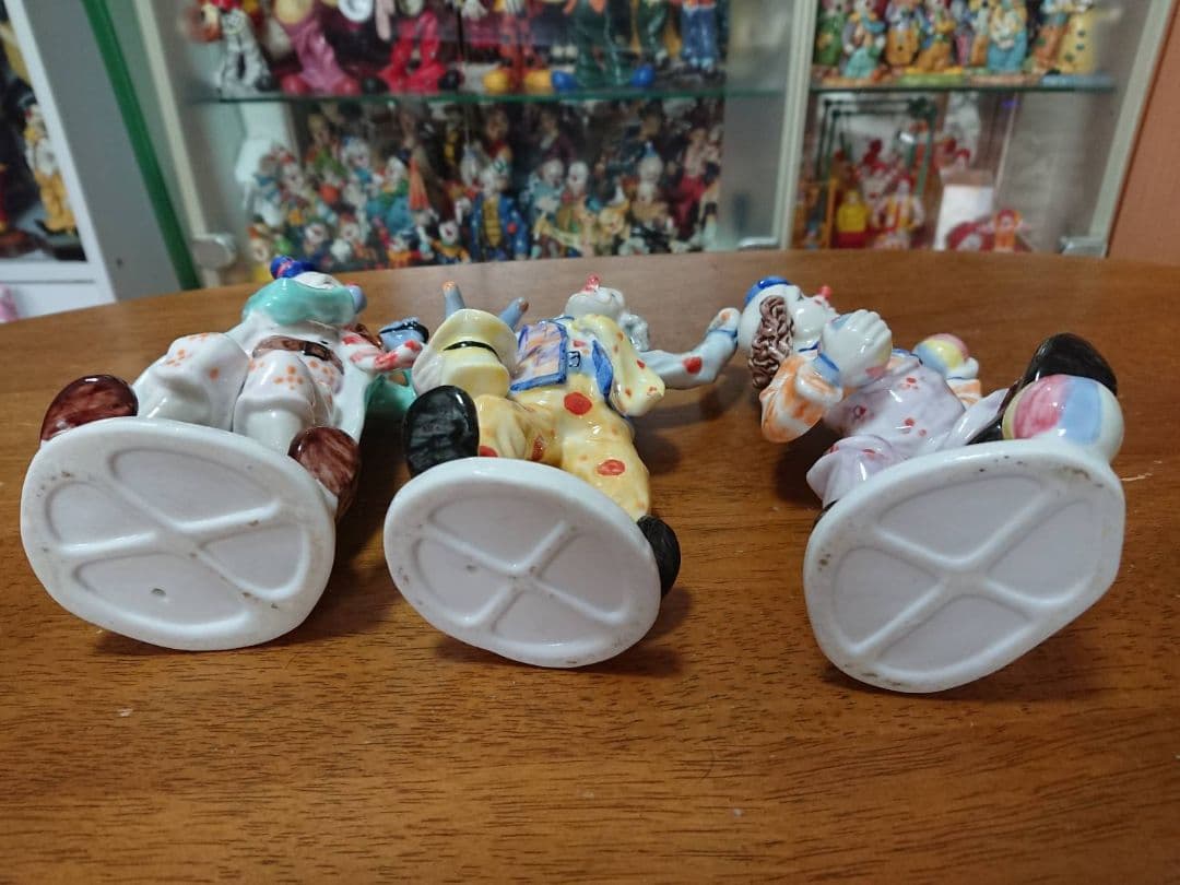 ピエロ 置物 9体セット
