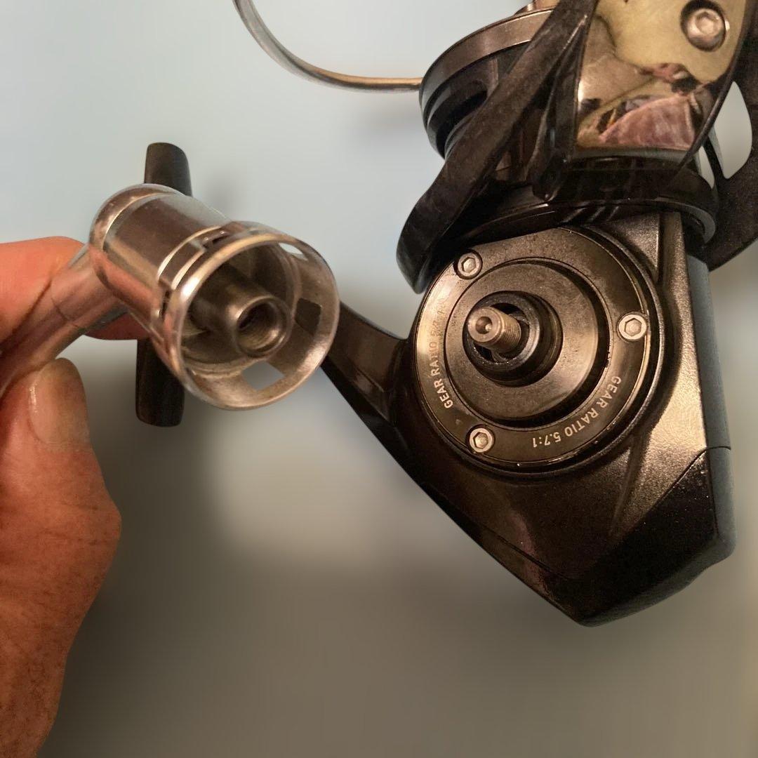 ダイワ16Catalina 4500H tailwalkハンドルノブ