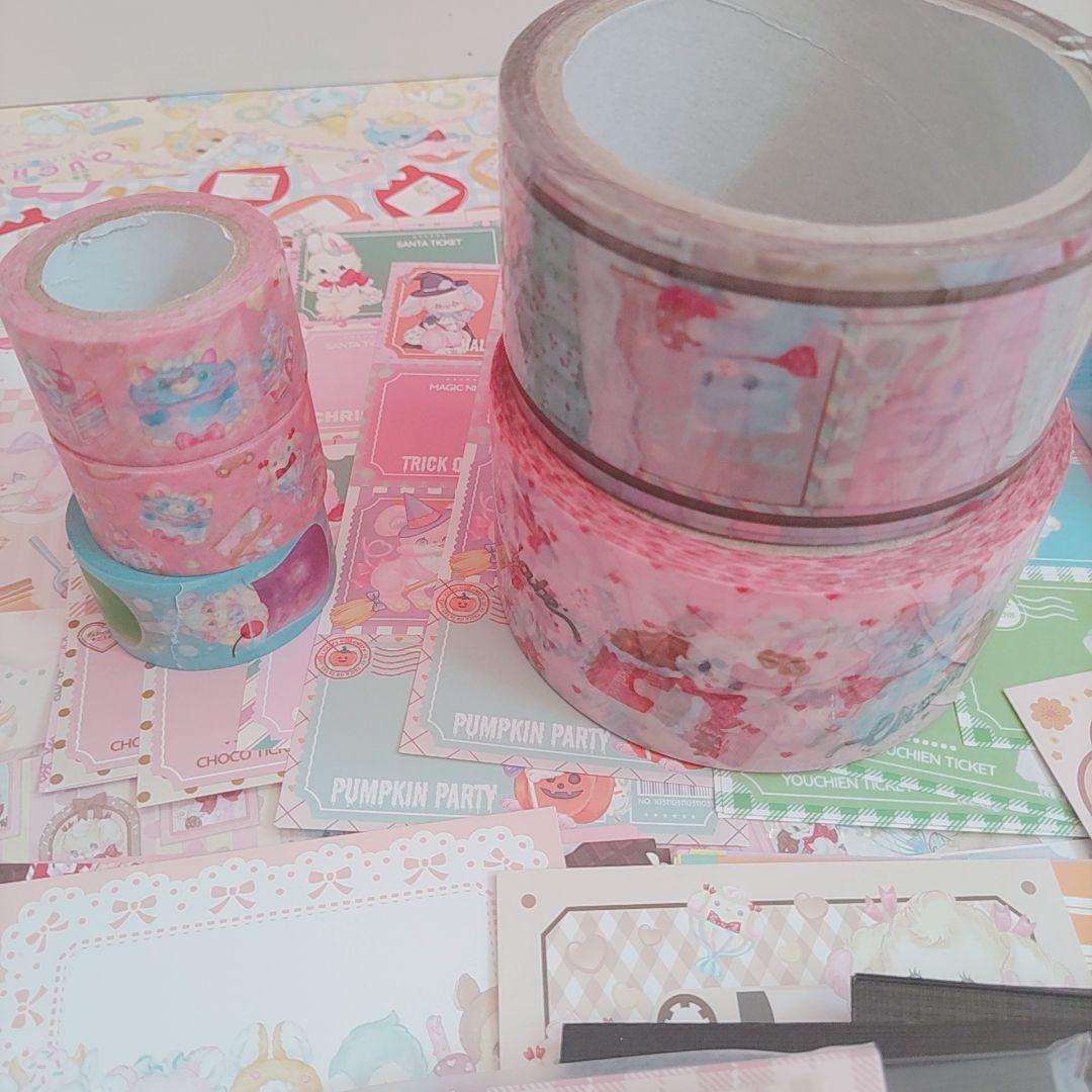 ayyjewel❣️紙もの詰め合わせ 大量 まとめ売り メモ デザインペーパー