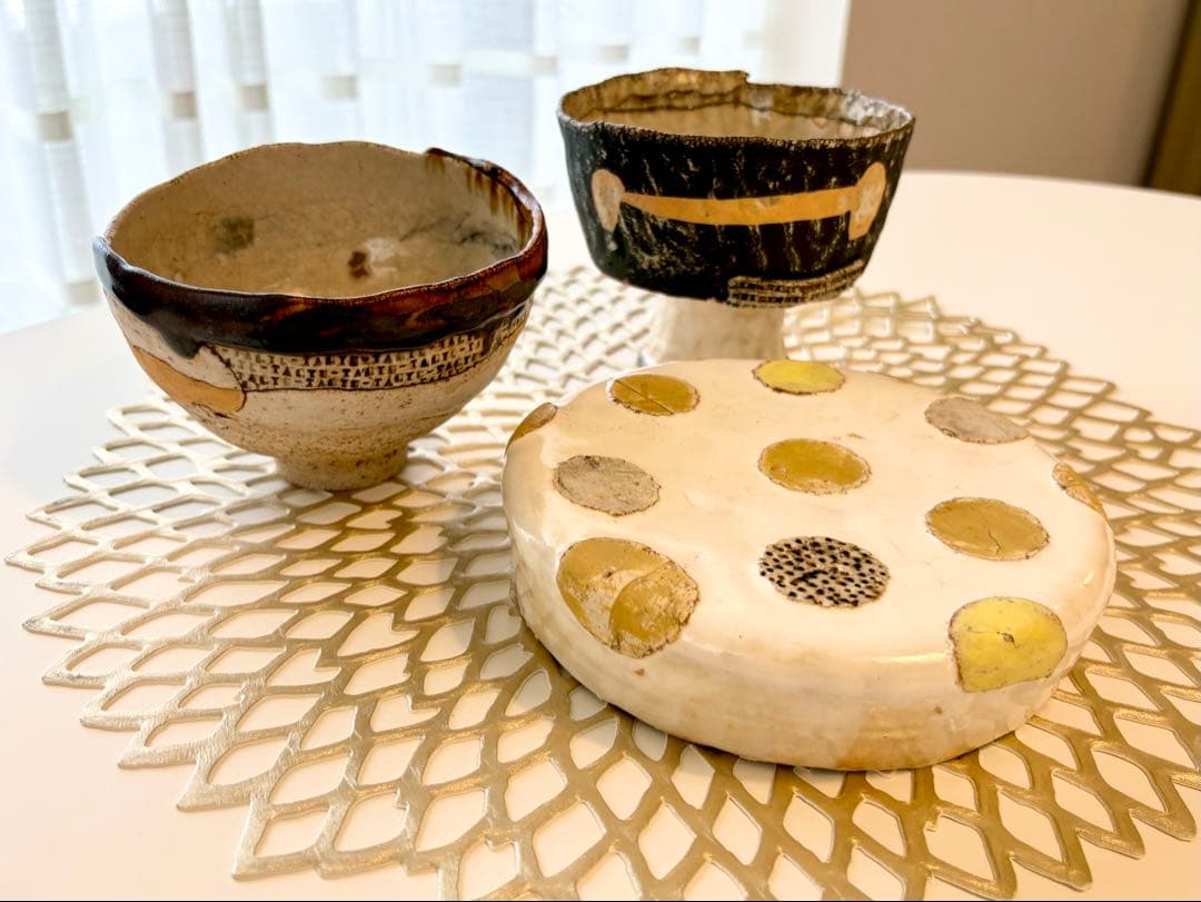 ❤︎大人気作家：中田篤さん❤︎　茶碗　2個