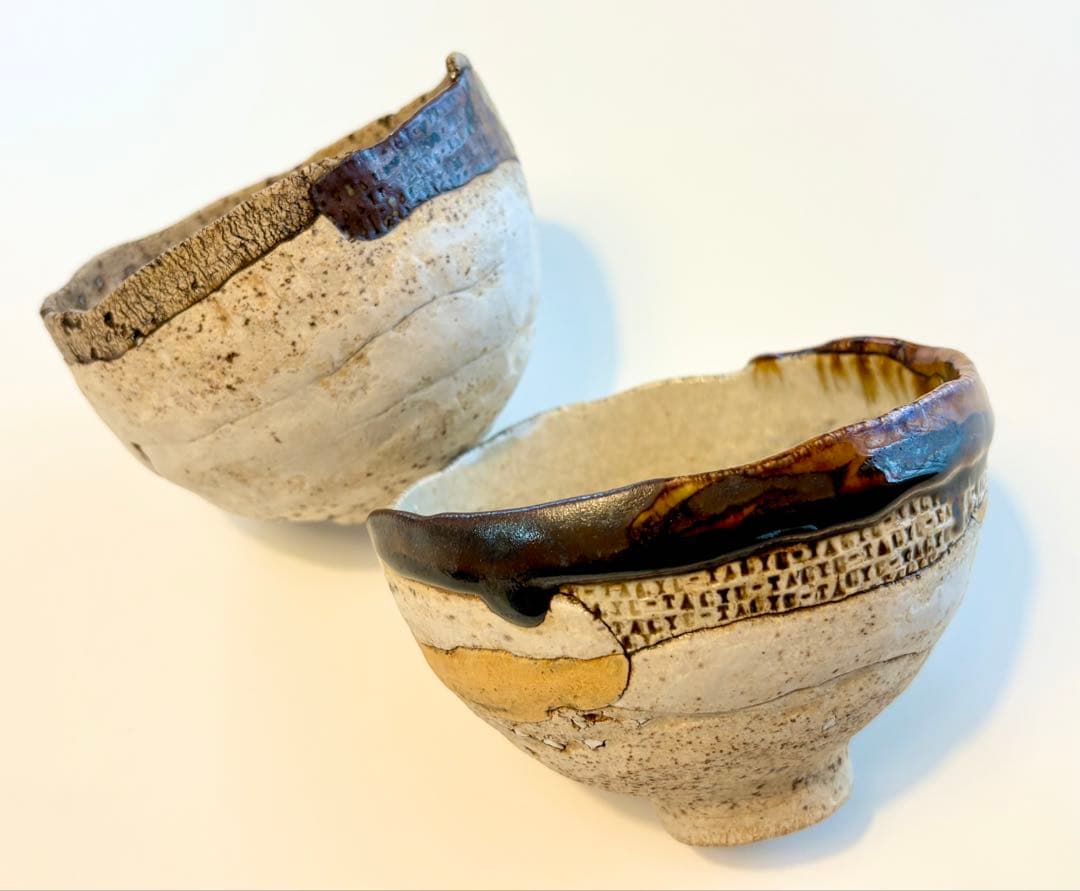 ❤︎大人気作家：中田篤さん❤︎　茶碗　2個