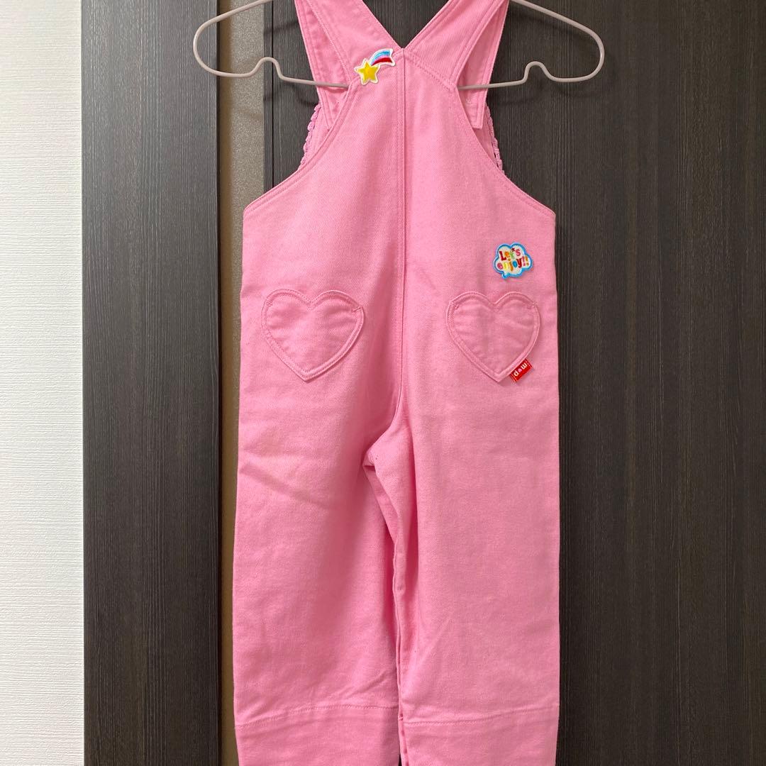 メゾピアノ　子供服　オーバーオール　95cm