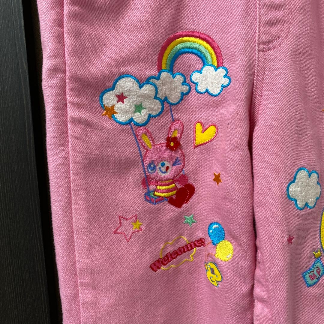 メゾピアノ　子供服　オーバーオール　95cm