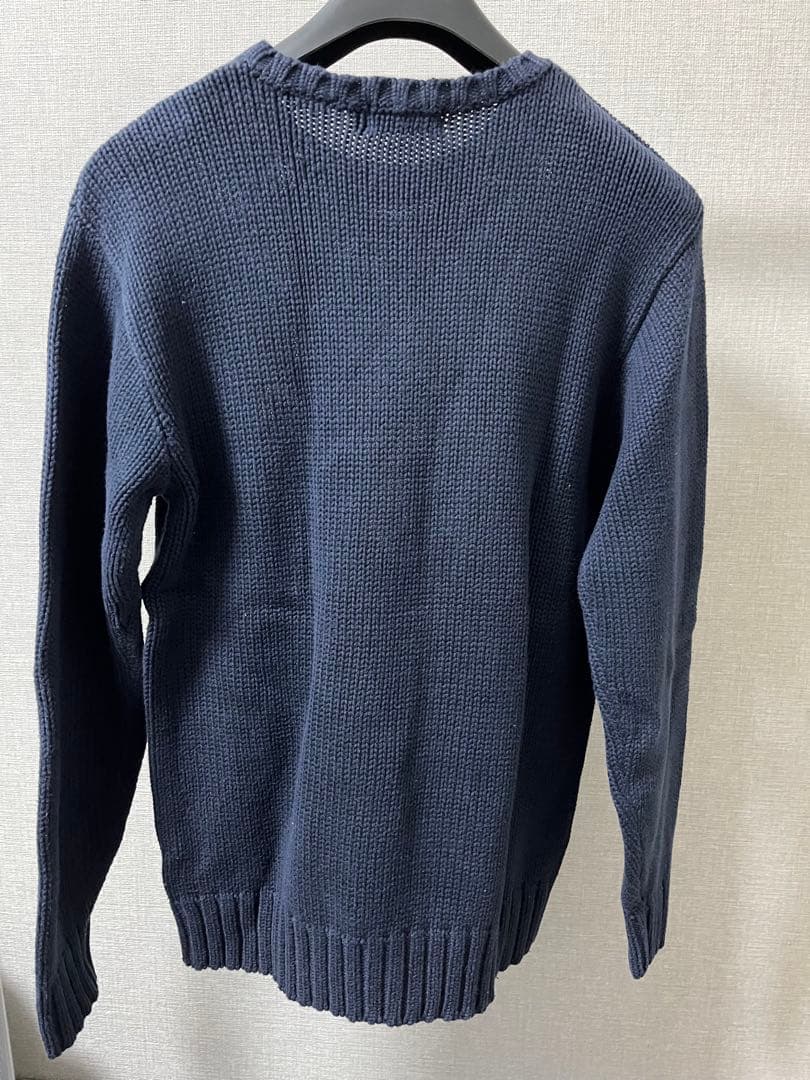 即*れ様 RALPH LAURENアメリカ国旗刺繍 ニットセーター